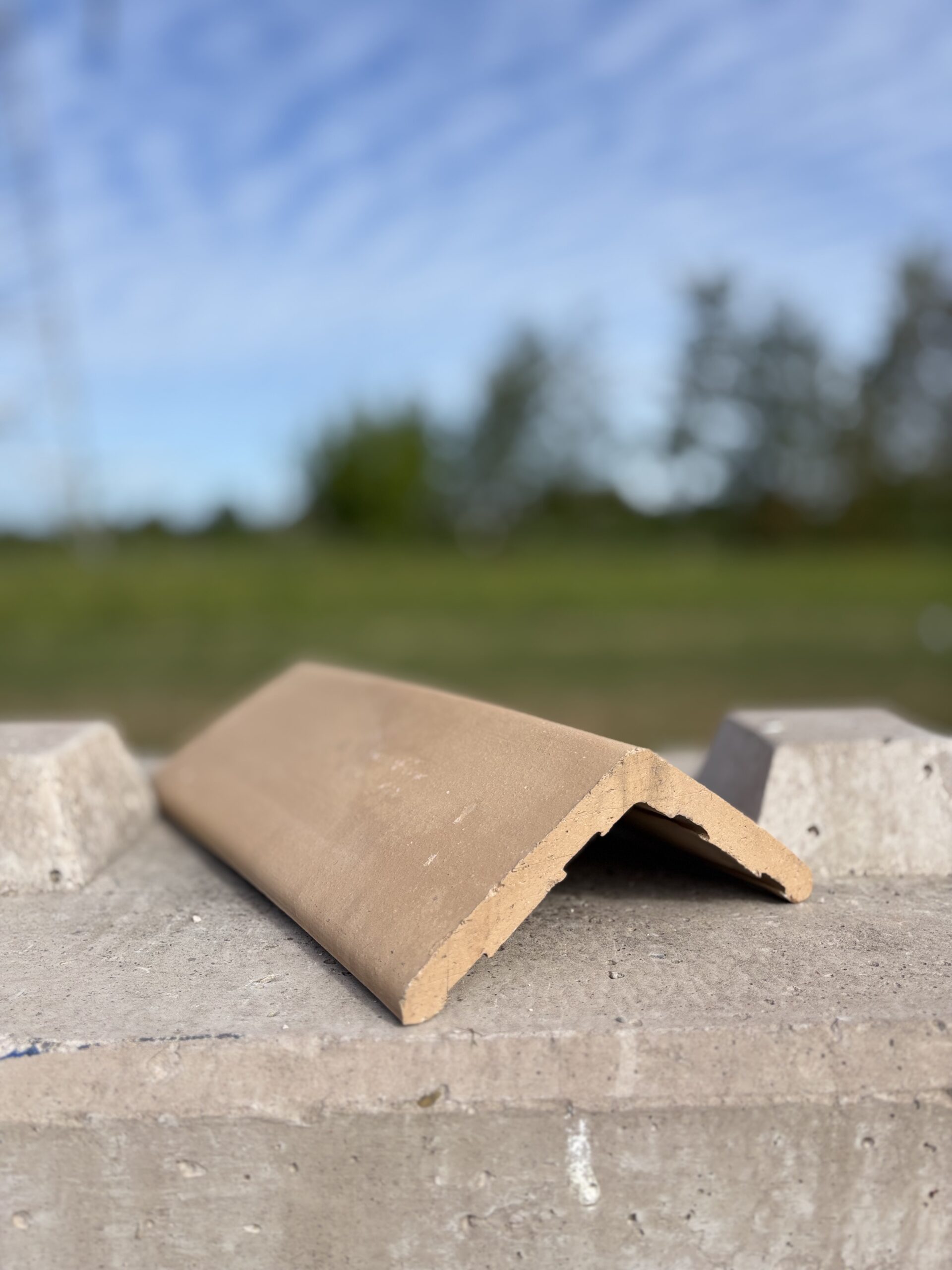 Buff Clay Ridge Tiles