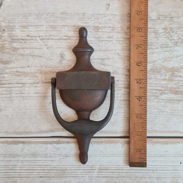 Door Knocker VICTORIAN Antique Cast Iron 200mm