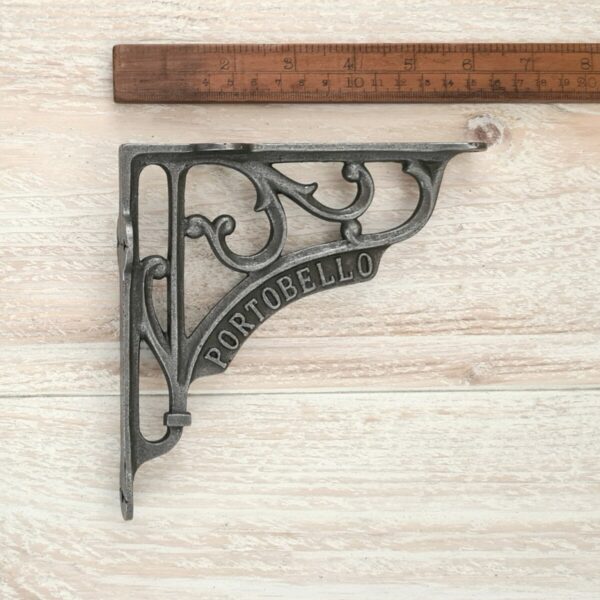 Shelf Bracket PORTOBELLO Heritage Cast Antique Iron 150mm x 150mm