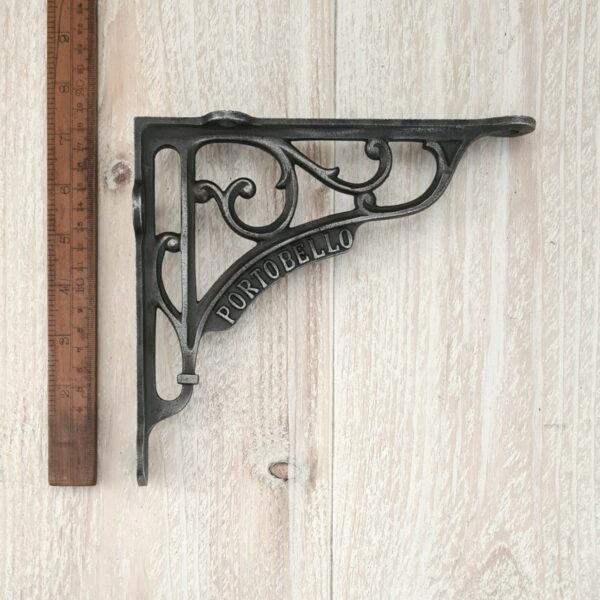 Alternative view of Shelf Bracket PORTOBELLO Heritage Cast Ant Iron 7.0" x 7.0"