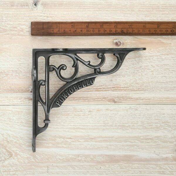 Shelf Bracket PORTOBELLO Heritage Cast Ant Iron 7.0" x 7.0"