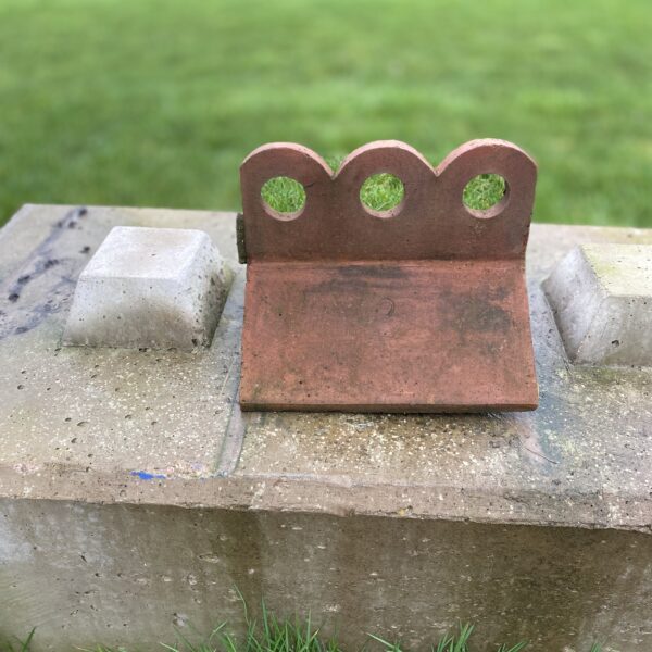 Reclaimed decorative detail ridge