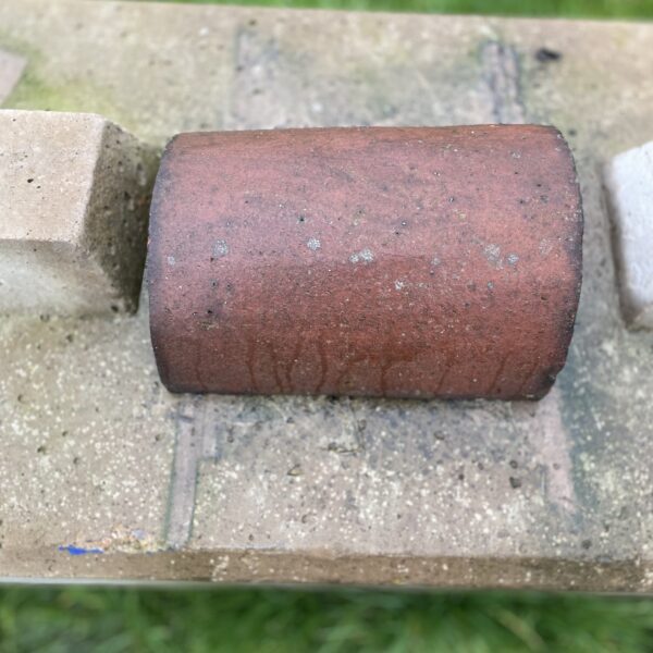 Alternative view of Reclaimed Clay Ridge Tile – Company 310–260 Half Round