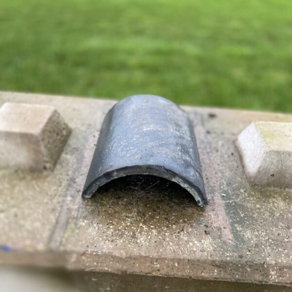 Reclaimed Clay Half Round Ridge Tile