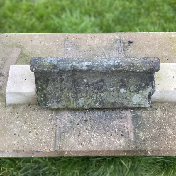 Reclaimed Weathered Natural Red Roll Top Ridge Tile