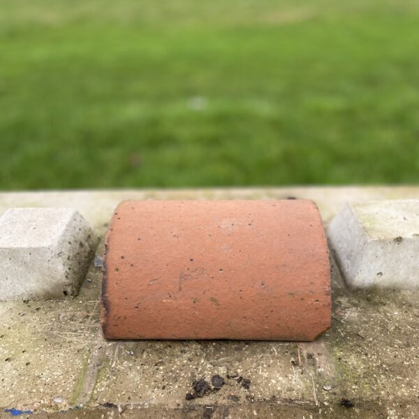 Reclaimed Terracotta Half Round Ridge.