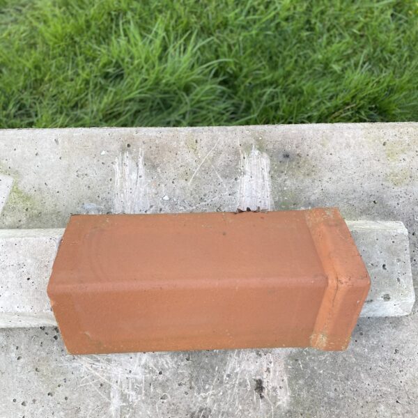 Alternative view of Reclaimed Clay Angle Cap Ridge Tile – 480-250