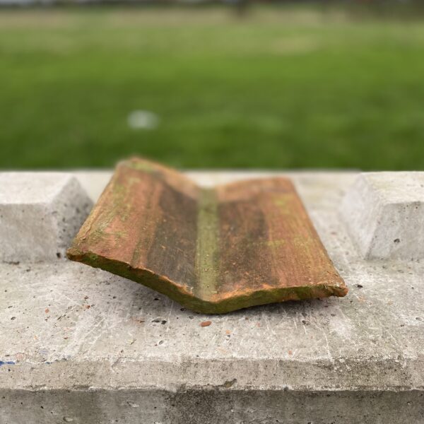 Alternative view of Reclaimed Terracotta Clay Valley Tile 360-330