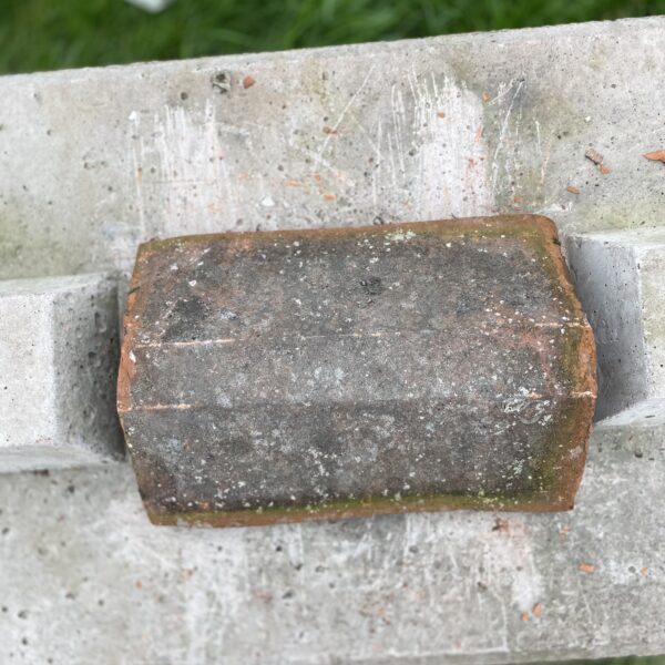 Reclaimed Terracotta Flat Ridge Tile – Traditional Clay Roof Ridge