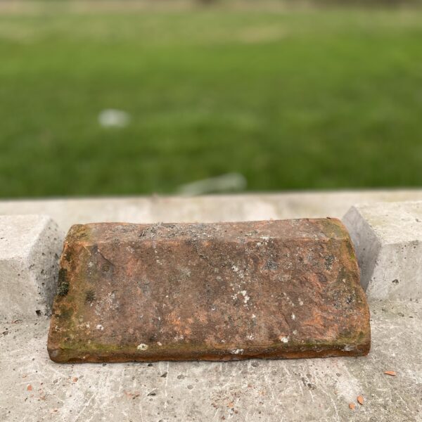Reclaimed Terracotta Flat Ridge Tile – Traditional Clay Roof Ridge