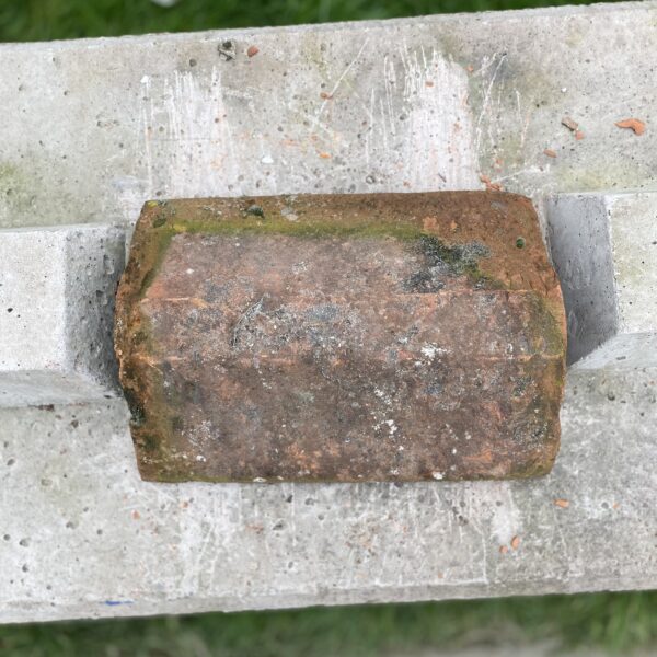 Reclaimed Terracotta Flat Ridge Tile – Traditional Clay Roof Ridge