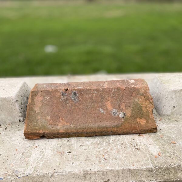 Reclaimed Terracotta Flat Ridge Tile – Traditional Clay Roof Ridge