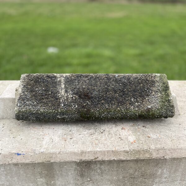 Reclaimed Concrete Angle Ridge Tile – Traditional Ridge.