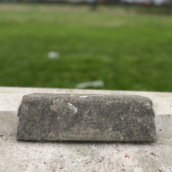 Reclaimed Concrete Angle Ridge Tile – Traditional Ridge.
