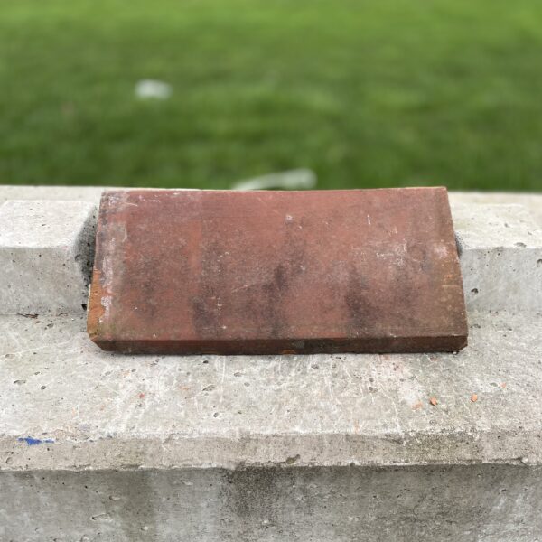 Reclaimed Red Clay Angle Ridge Tile | Terracotta