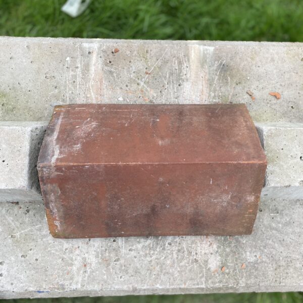 Alternative view of Reclaimed Red / Orange Clay Angle Ridge Tile 430-290