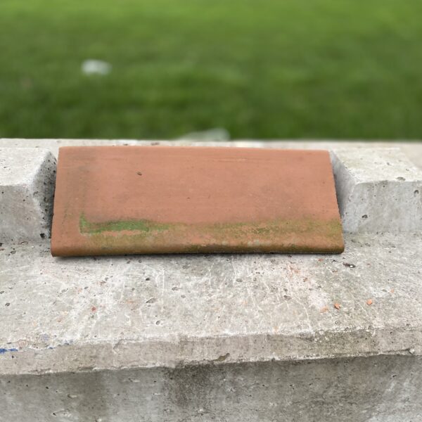 Reclaimed Red / Orange Clay Angle Ridge Tile