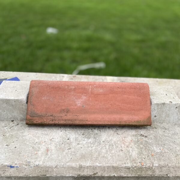 Reclaimed Red / Orange Clay Angle Ridge Tile
