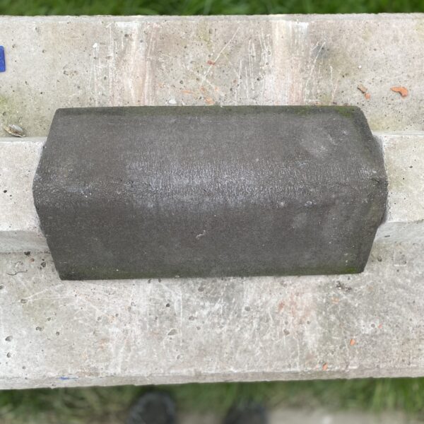 Reclaimed Grey Clay Angle Ridge Tile | Roofing