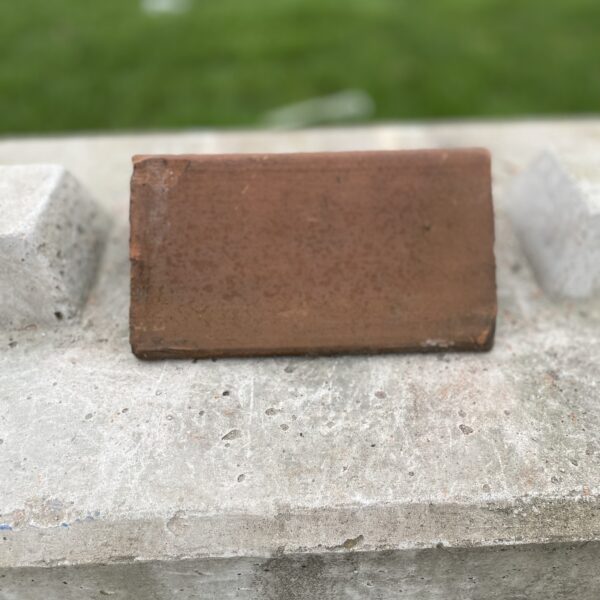 Reclaimed Red Clay Angle Ridge Tile | Terracotta