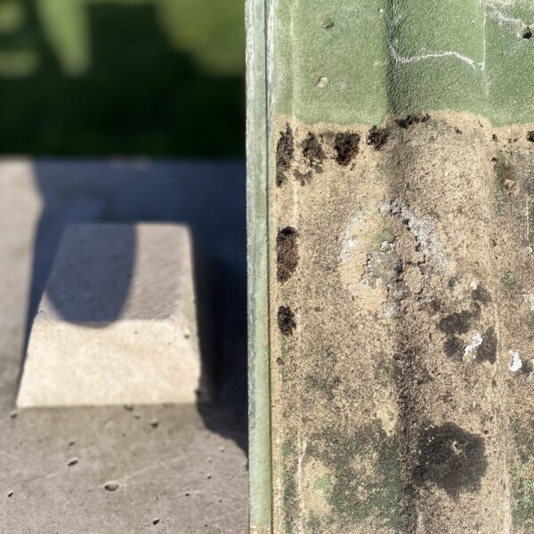 Reclaimed Crest Double Roman Green Concrete Roof Tiles