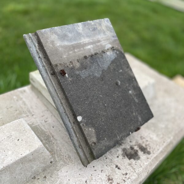 Alternative view of Reclaimed Sandtoft Calderdale Mk1 Concrete Roof Tile – Grey