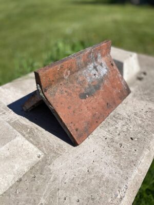 Reclaimed Decorative Clay Ridge Tile Terracotta