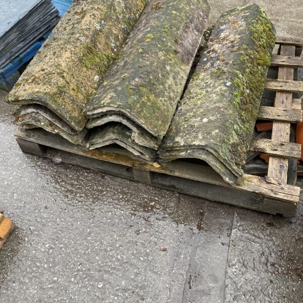 Reclaimed Authentic Heritage Concrete Ridge Tiles