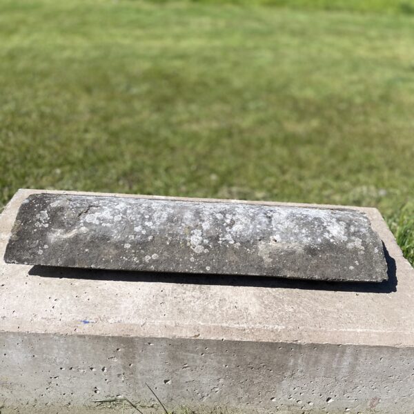 Reclaimed Concrete Ridge Tile