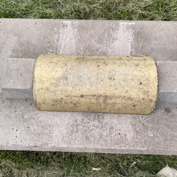 Reclaimed Buff Clay Half Round Ridge Tile | Traditional Reclaimed Roof Ridge