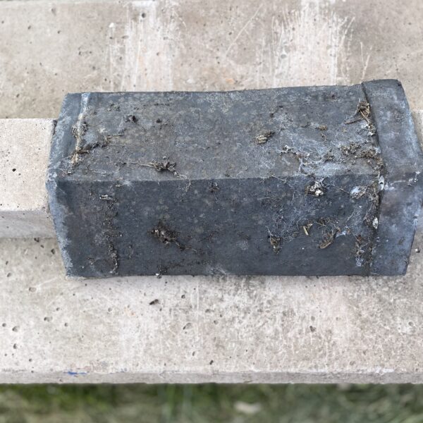 Reclaimed Staffordshire Blue Angle Cap Ridge Tile