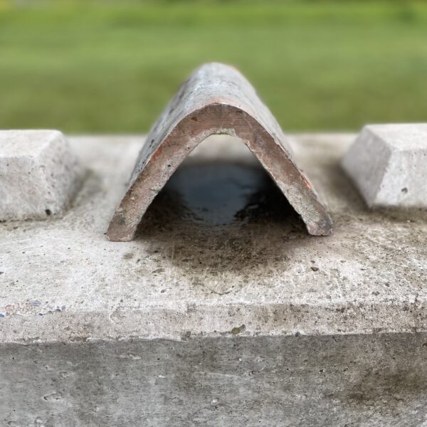 Reclaimed Clay Hogs Back Ridge Tile