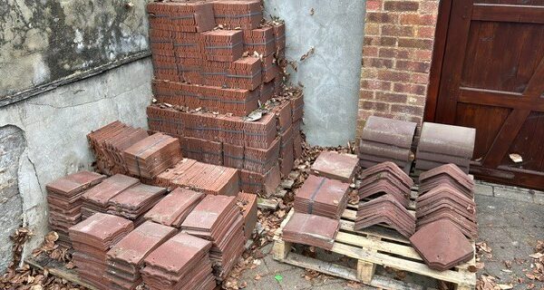 Marley Acme single camber heather sanded  clay roof tiles